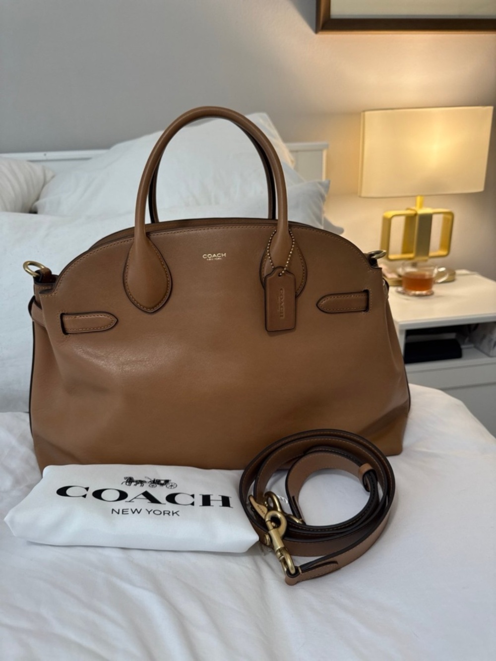 Coach empire 40 color HONEY/TAN no longer available (READ)